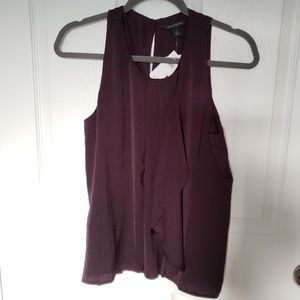 Banana Republic Sleeveless Blouse Purple